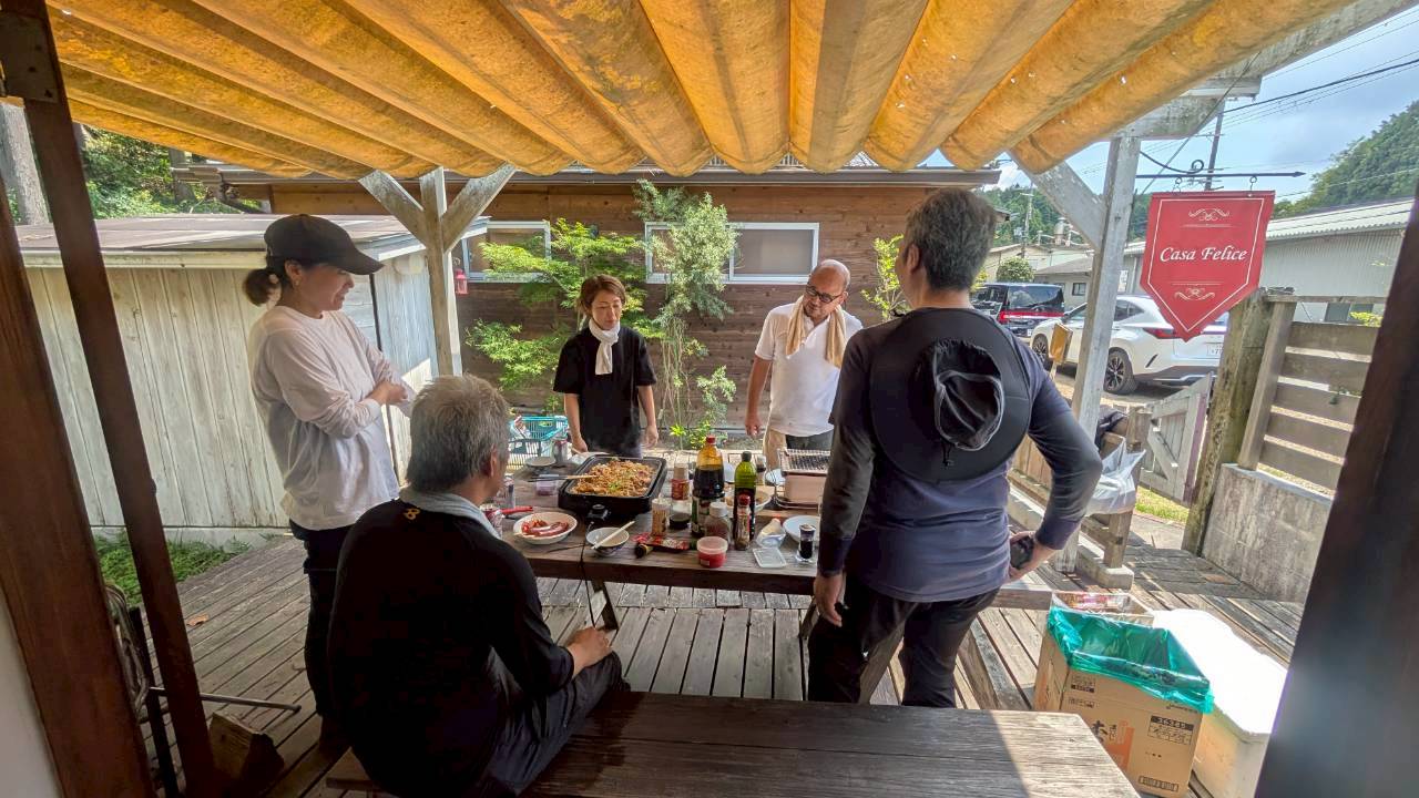 8月17日に山の作業を行いました。