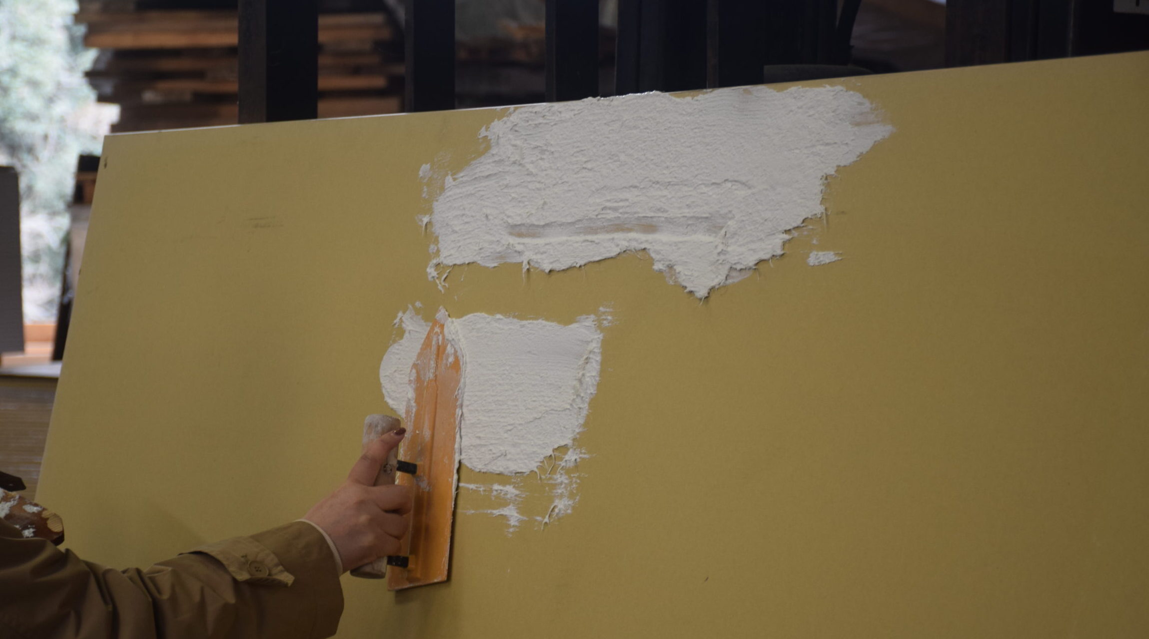 【漆喰塗り体験イベント】を開催しました