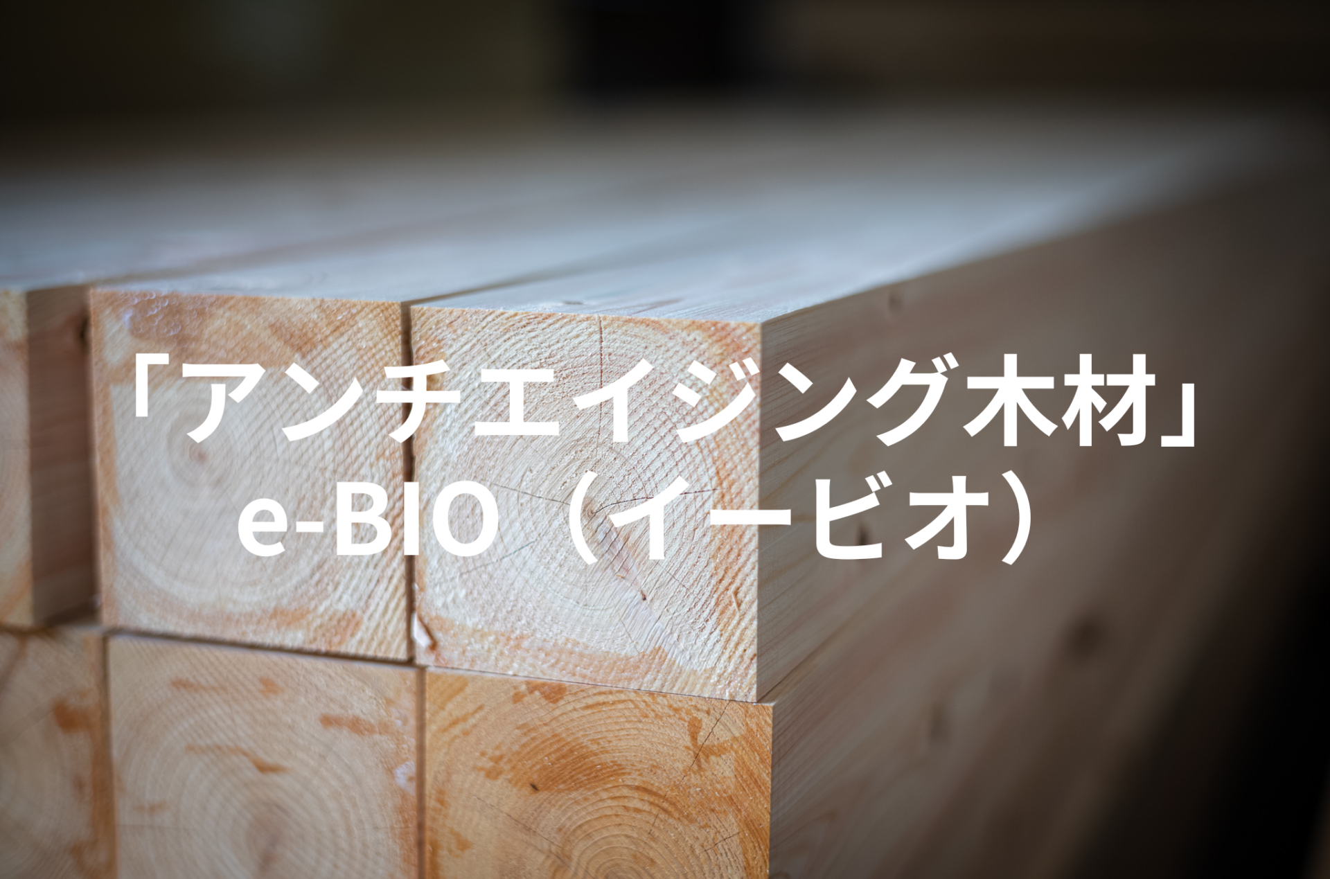 35℃低温でじっくり乾燥させた「奇跡の木」e-BIO(イービオ)